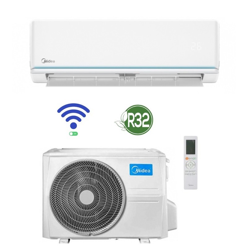 Nuova Versione GARANZIA ITALIA Condizionatore Climatizzatore Midea Evolution 12000 btu cod. MSAGXBU-12HRDN8 R32 Wifi Incluso Nuova Versione GARANZIA ITALIA Condizionatore Climatizzatore Midea Evolution 12000 btu cod. MSAGXBU-12HRDN8 R32 Wifi Incluso