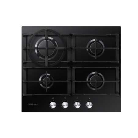 NUOVO MODELLO PIANO GAS 4F 60CM WOK NERO Samsung Cod. NA64H3010AK Piani Cottura A Gas