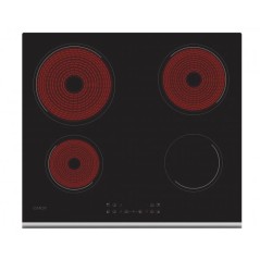 NUOVO MODELLO PIANO VETROCERAMICA CH64XB Candy Cod. 33801795 Piani Cottura COMANDI FRONTALI