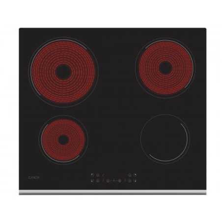 NUOVO MODELLO PIANO VETROCERAMICA CH64XB Candy Cod. 33801795 Piani Cottura COMANDI FRONTALI