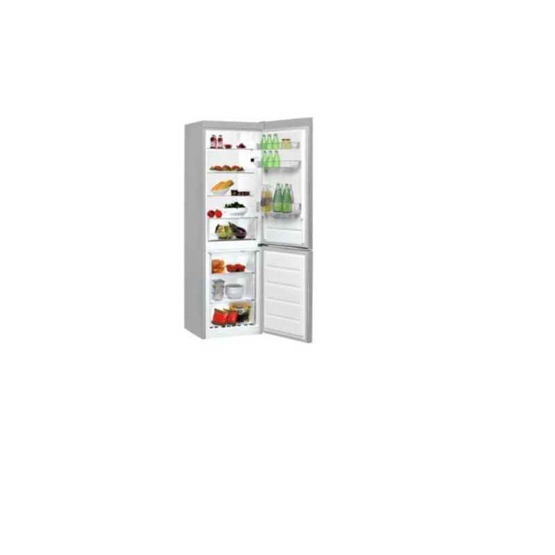 NUOVO MODELLO COMB 60DC 228L(F)+111L(C)SILVER Indesit Cod. LI8S1ES Frigoriferi Libera Installazione