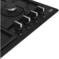 NUOVO MODELLO PIANO GAS HIYG64225SBO 60CM 3+1 WOK Beko Cod. 8770223200 Piani Cottura A Gas