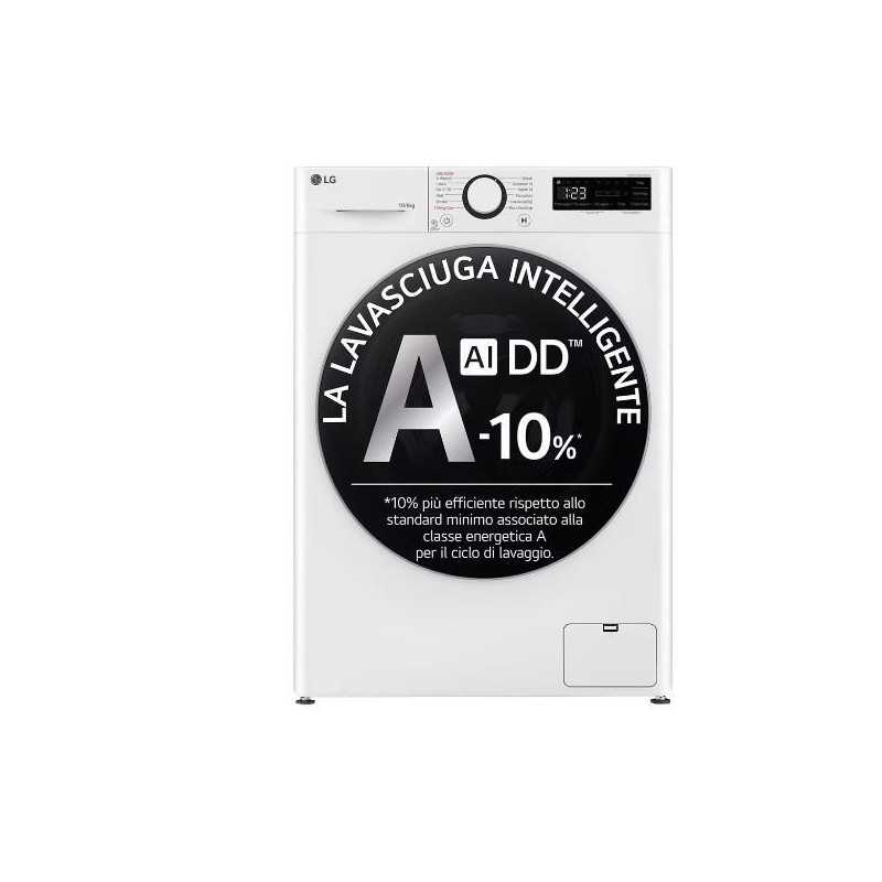 NUOVO MODELLO LAVS R5 10/6KG A-10  D BIANCA Lg Cod. D4R5010TSWS Lavasciuga A Carica Frontale