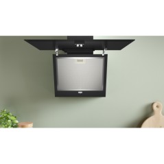 NUOVO MODELLO CAPPA A MURO INCLUNATA 80CM A NERA Bosch Cod. DWK65DK60 Cappe A Camino