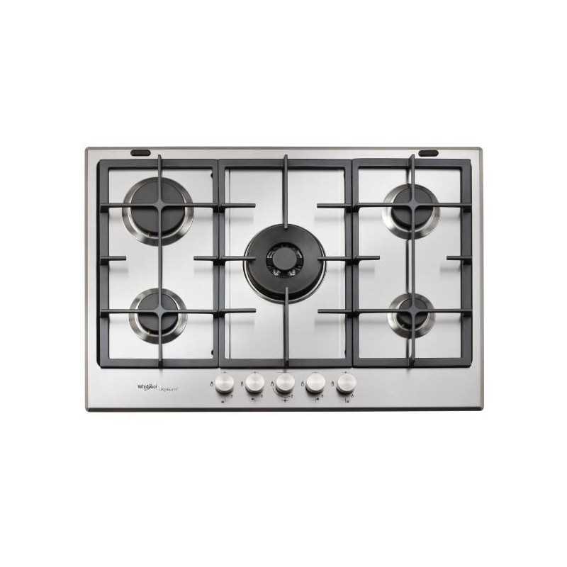 NUOVO MODELLO PIANO BI 75CM GAS 5FUO GMR7522/IXL Whirlpool Cod. F234910 Piani Cottura A Gas NUOVO MODELLO PIANO BI 75CM GAS 5FUO GMR7522/IXL Whirlpool Cod. F234910 Piani Cottura A Gas