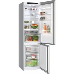 NUOVO MODELLO COMBI 203X60 A-10  TNF ACCIAIO Bosch Cod. KGN392I1F Frigoriferi Libera Installazione