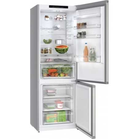 NUOVO MODELLO COMBI 203X70 A TNF ACCIAIO 440LT Bosch Cod. KGN492IAF Frigoriferi Libera Installazione