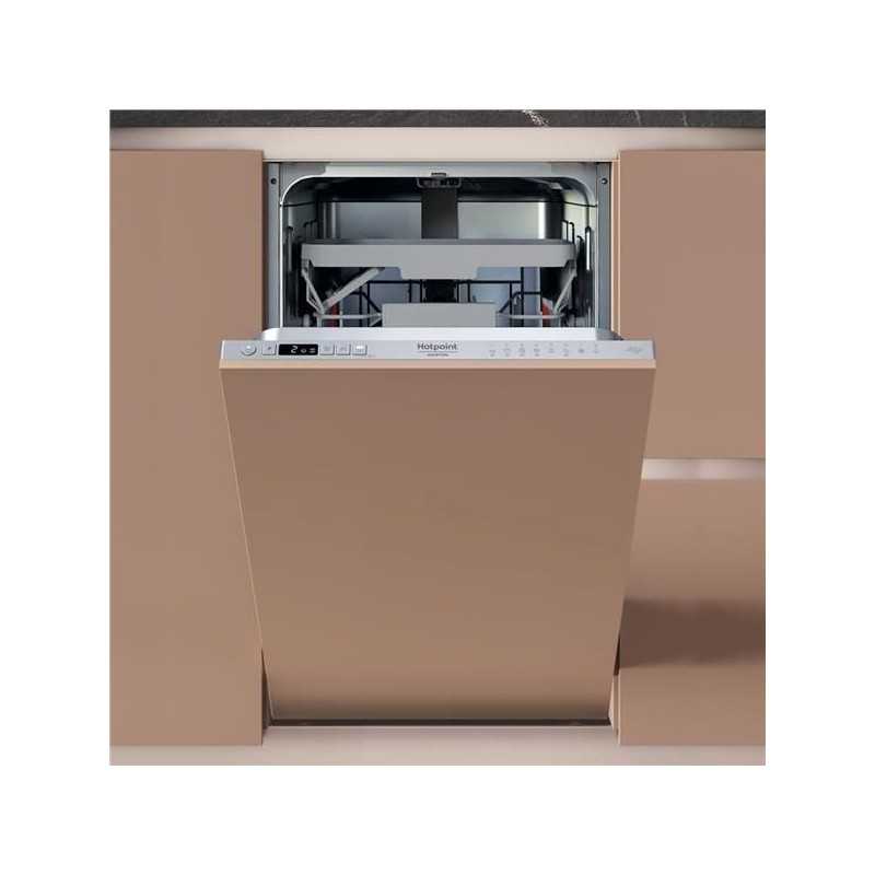 NUOVO MODELLO LAVASTOV BI SLIM 10 COP ARGENTO  E Hotpoint Cod. HSIC3M27CS Lavastoviglie Da Incasso
