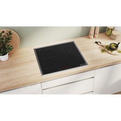 NUOVO MODELLO PIANO INDUZ 60CM 1ZCOMBI+2Z NERO Bosch Cod. PVS645HB1E Piani Cottura Elettrici