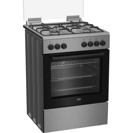 NUOVO MODELLO CUCINA 60X60 FBE62120XD 4 GAS Beko Cod. 7739486725 Cucine FORNO ELETTRICO VENTILATO  e  PIANO COTTURA