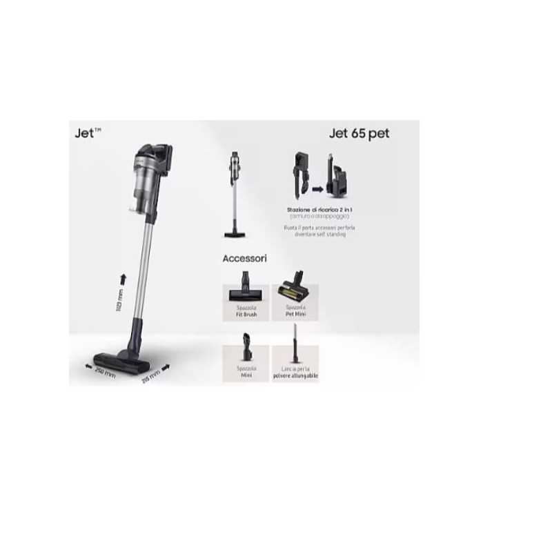 NUOVO MODELLO ASPIRAZIONE Samsung Cod. VS15A60AGR5/WA Pulizia Superfici Scope Elettriche con Cavo NUOVO MODELLO ASPIRAZIONE Samsung Cod. VS15A60AGR5/WA Pulizia Superfici Scope Elettriche con Cavo