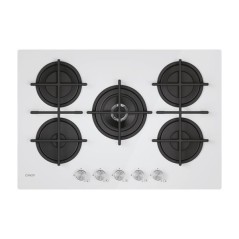 NUOVO MODELLO PIANO GAS CVG74WTW Candy Cod. 33803480 Piani Cottura A Gas