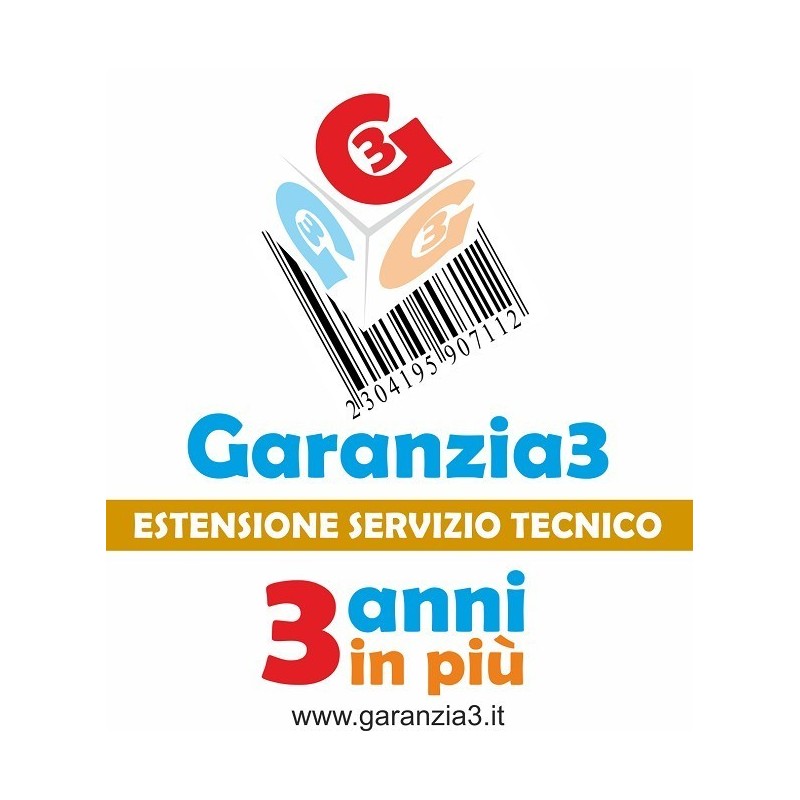 3 Anni di Estensione di Garanzia