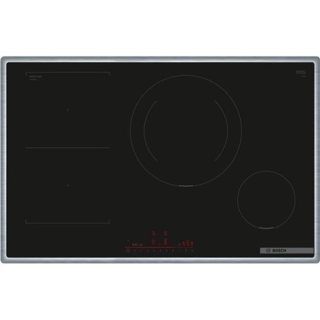 NUOVO MODELLO PIANO INDUZ PVS845HB1E 80CM NERO Bosch Cod. PVS845HB1E Piani Cottura Elettrici