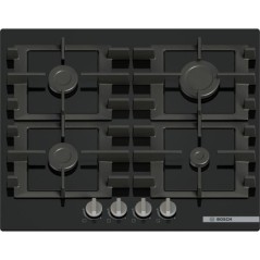 NUOVO MODELLO PIANO GAS PNP6B6K40 4F 60CM VETRO N Bosch Cod. PNP6B6K40 Piani Cottura A Gas