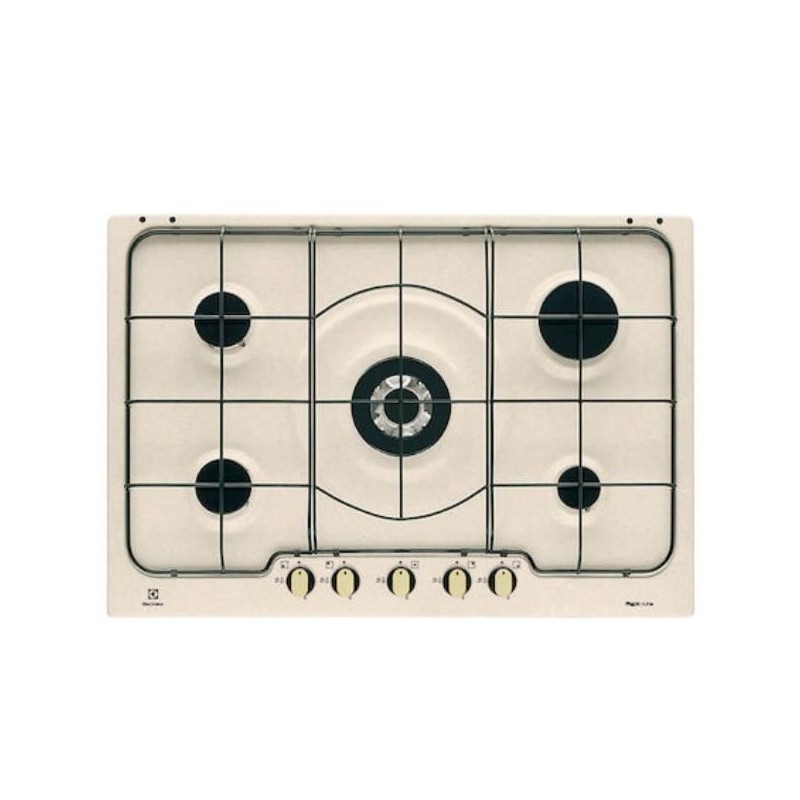 NUOVO MODELLO PIANO GAS RGG7253OON 75CM 5F SABBIA Electrolux Cod. 949630612 Piani Cottura A Gas NUOVO MODELLO PIANO GAS RGG7253OON 75CM 5F SABBIA Electrolux Cod. 949630612 Piani Cottura A Gas