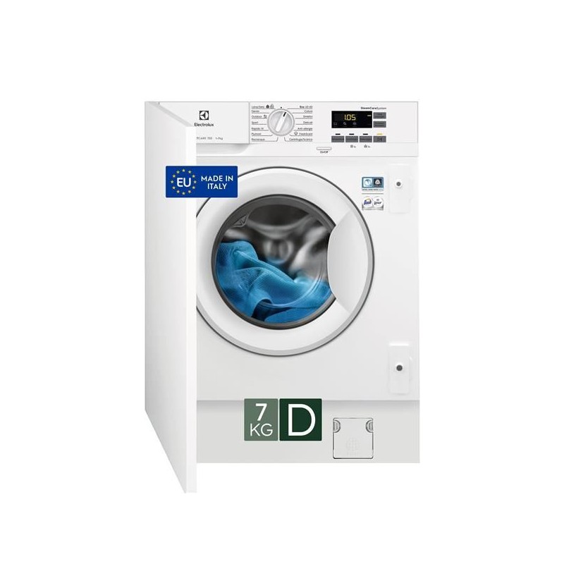 NUOVO MODELLO LAVAT INC EW7F572WBI 7KG D 1200GIRI Electrolux Cod. 914580247 Lavatrici A Carica Frontale NUOVO MODELLO LAVAT INC EW7F572WBI 7KG D 1200GIRI Electrolux Cod. 914580247 Lavatrici A Carica Frontale