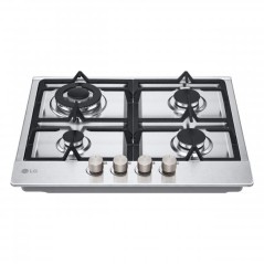 NUOVO MODELLO PIANO GAS 60CM 4 FUOCHI 8 5KW INOX Lg Cod. CBGZ2414S Piani Cottura Elettrici