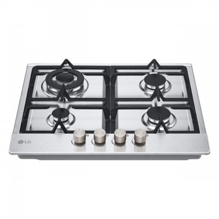 NUOVO MODELLO PIANO GAS 60CM 4 FUOCHI 8 5KW INOX Lg Cod. CBGZ2414S Piani Cottura Elettrici