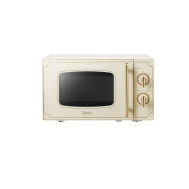 NUOVO MODELLO MICRO 20L 700W RETRO CREMA 5LIV Midea Cod. MM720CJ7 Microonde e fornetti A Libera Installazione