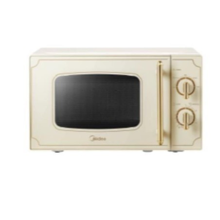 NUOVO MODELLO MICRO 20L 700W RETRO CREMA 5LIV Midea Cod. MM720CJ7 Microonde e fornetti A Libera Installazione