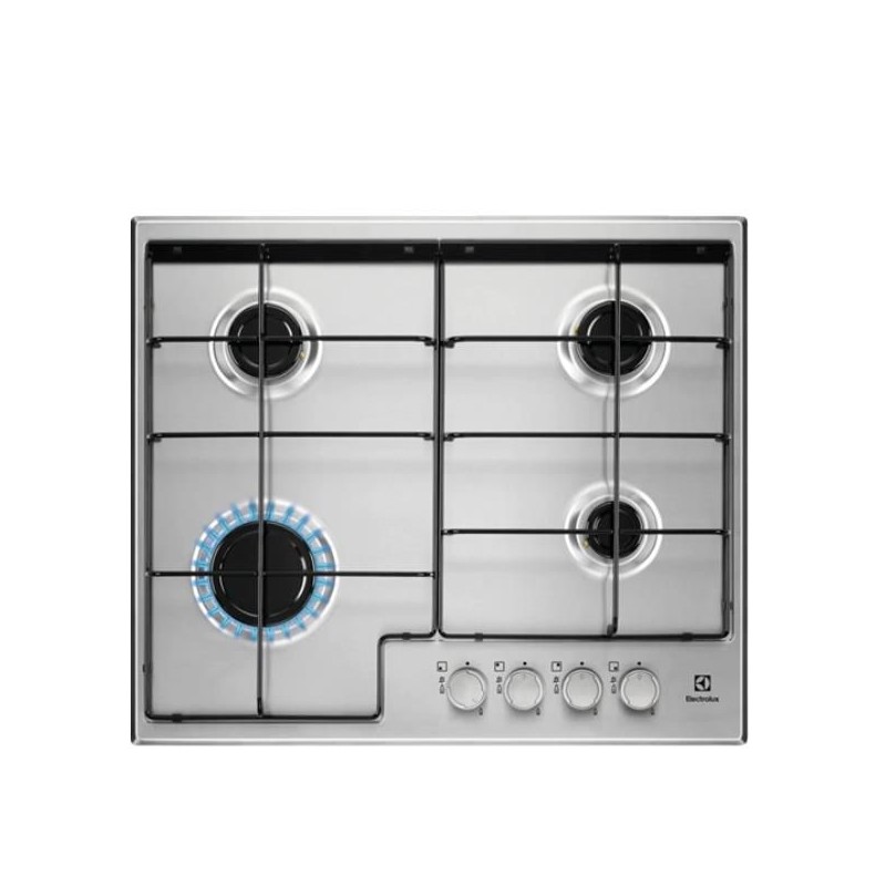 NUOVO MODELLO PIANO GAS EGS6424X 60CM 4F INOX Electrolux Cod. 949640912 Piani Cottura A Gas NUOVO MODELLO PIANO GAS EGS6424X 60CM 4F INOX Electrolux Cod. 949640912 Piani Cottura A Gas