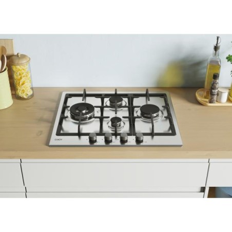 NUOVO MODELLO CANDY PIANO COTT 60CM CHG6D4WX Candy Cod. 33801985 Piani Cottura COMANDI FRONTALI