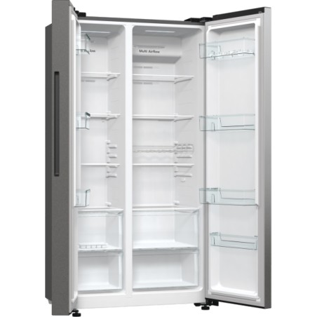 NUOVO MODELLO SBS INOX Hisense Cod. RS711N4ACE Frigoriferi Libera Installazione