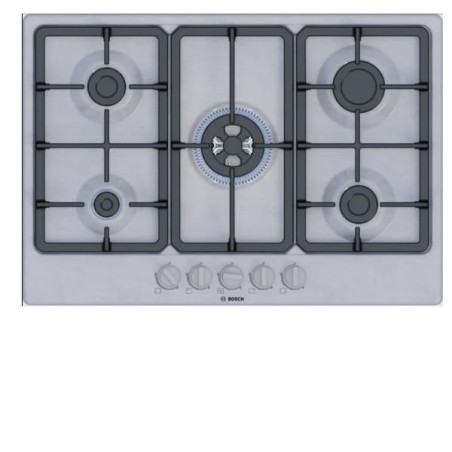 NUOVO MODELLO PIANO GAS PGQ7B5K90 5F 75CM INOX Bosch Cod. PGQ7B5K90 Piani Cottura A Gas