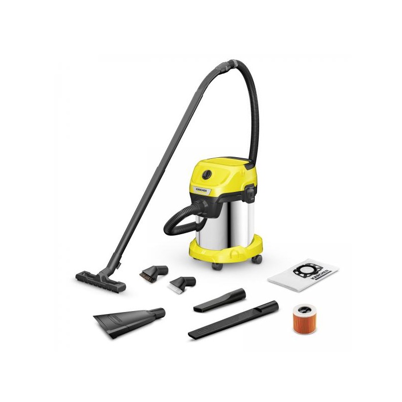 NUOVO MODELLO Kaercher KARCHER WD 3 S V-17/4/20 Cod. 16281350 Bidoni Aspiratutto NUOVO MODELLO Kaercher KARCHER WD 3 S V-17/4/20 Cod. 16281350 Bidoni Aspiratutto