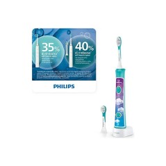 NUOVO MODELLO Philips SPAZZOLINO KIDS BLU Cod. HX6322/04 Spazzolini Elettrici