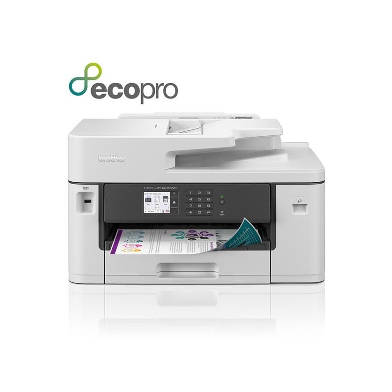 NUOVO MODELLO Brother MFCJ5340DWE MULTIF INKJET COLORE A3 Cod. MFCJ5340DWE Multifunzione Ink-Jet NUOVO MODELLO Brother MFCJ5340DWE MULTIF INKJET COLORE A3 Cod. MFCJ5340DWE Multifunzione Ink-Jet
