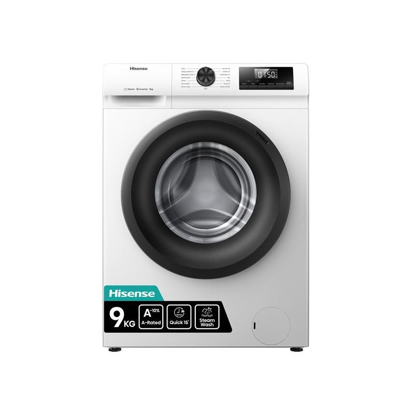 NUOVO MODELLO Hisense LAV 9 KG 1400 GIRI CL.  A Cod. WF1Q9041BW A Carica Frontale
