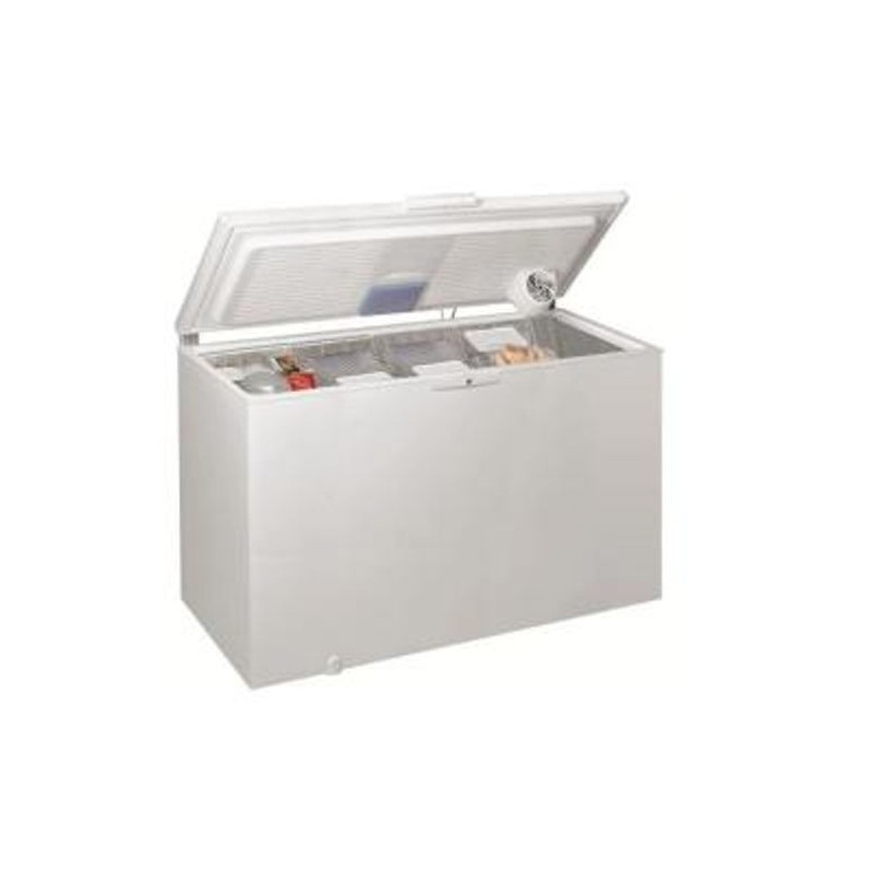 NUOVO MODELLO Whirlpool CONG CHEST. A++ 390L TURBO FREEZ Cod. WHE39392T Orizzontali
