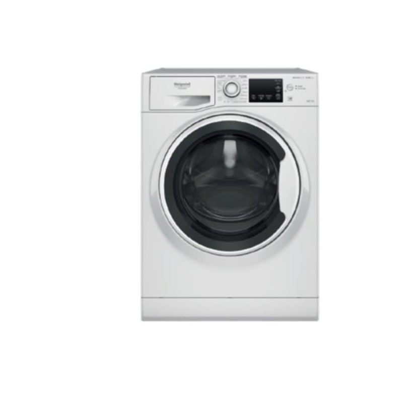 NUOVO MODELLO Hotpoint LAVASC.10+7KG D A(W D W) 1400 BIANC Cod. NDB10736WAIT A Carica Frontale