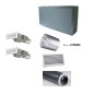 150 mm - Kit per Distribuzione dell'aria 2 vie 2 uscite per climatizzatori condizionatori canalizzati canalizzabili COMPLETO