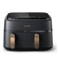 NUOVO MODELLO Philips CESTELLO DUAL CAPIENZA 9L (6+3) Cod. NA352/00 Friggitrici