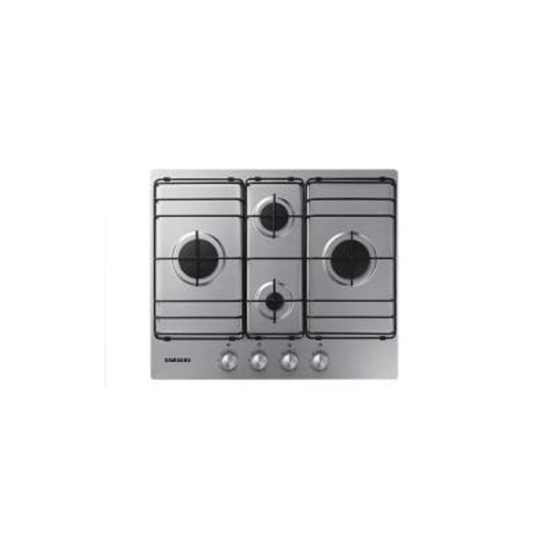 NUOVO MODELLO Samsung PIANO GAS 4F 60CM ROMBO INOX Cod. NA64H3110BS A Gas