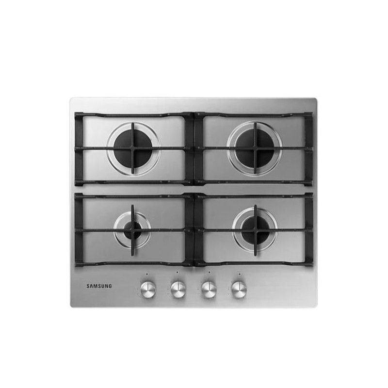 NUOVO MODELLO Samsung PIANO GAS 4F 60CM INOX Cod. NA64H3010AS A Gas