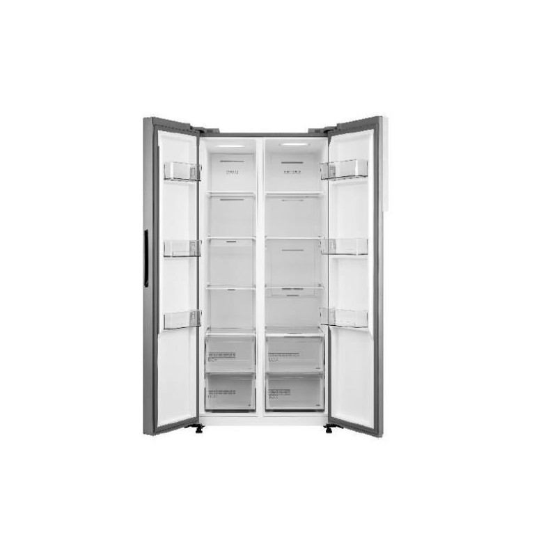 NUOVO MODELLO Midea FRIG SBS TNF 460L E ACCIAO INOX Cod. MDRS619FIE46 Libera Installazione