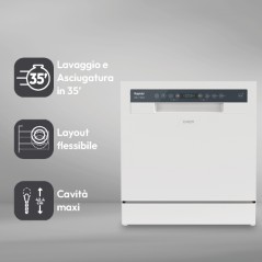 NUOVO MODELLO Candy CANDY LAVAST  CP 6E51LW Cod. 32002573 A Libera Installazione