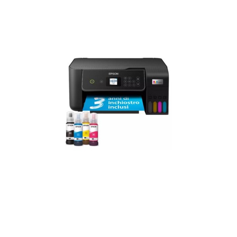 NUOVO MODELLO Epson ECOTANK ET-2870 Cod. C11CJ66421 Multifunzione Ink-Jet