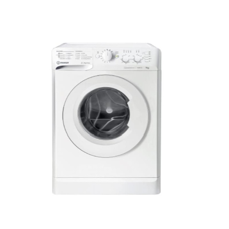 NUOVO MODELLO Indesit LAV STD 7KG A 1200RPM WHITE INVERTE Cod. MTWC71296WIT A Carica Frontale