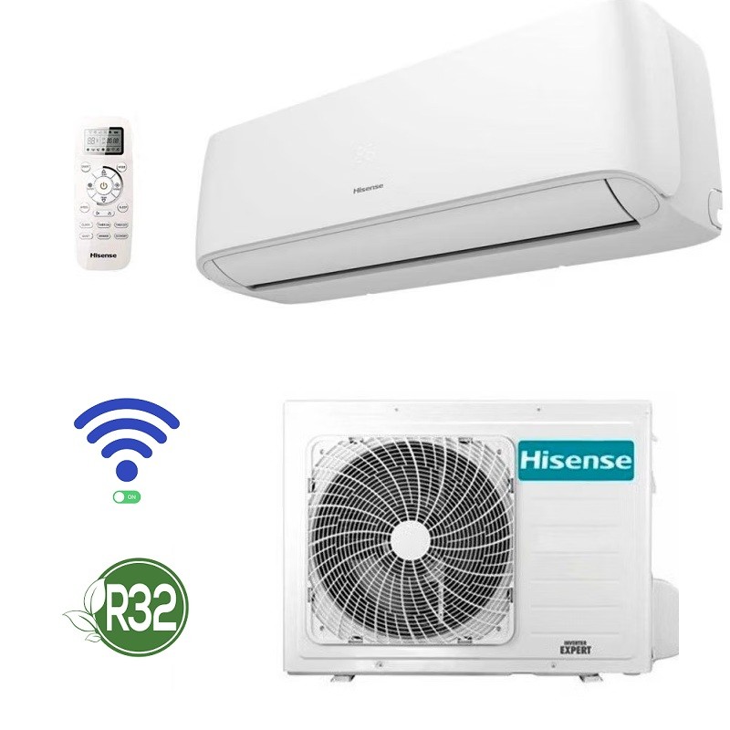 NUOVA VERSIONE Condizionatore Climatizzatore Hisense Hi-Comfort 24000 btu CF70BT2BG + AS70BT2BW - Wifi Integrato NUOVA VERSIONE Condizionatore Climatizzatore Hisense Hi-Comfort 24000 btu CF70BT2BG + AS70BT2BW - Wifi Integrato