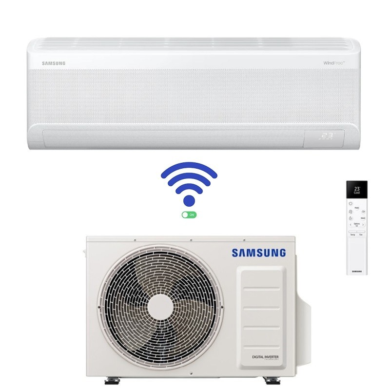Garanzia Italia Ultima Versione Condizionatore Climatizzatore MonoSplit Samsung WindFree Avant S2 15000 btu cod. F-AR15AV2 Wi-Fi