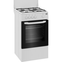 PROMOZIONE Beko CUCINA 50X50 CSG42009DW FORNOGAS Cod. 9152121019 Con Forno a Gas e Piano Elettrico