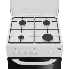 PROMOZIONE Beko CUCINA 50X50 CSG42009DW FORNOGAS Cod. 9152121019 Con Forno a Gas e Piano Elettrico