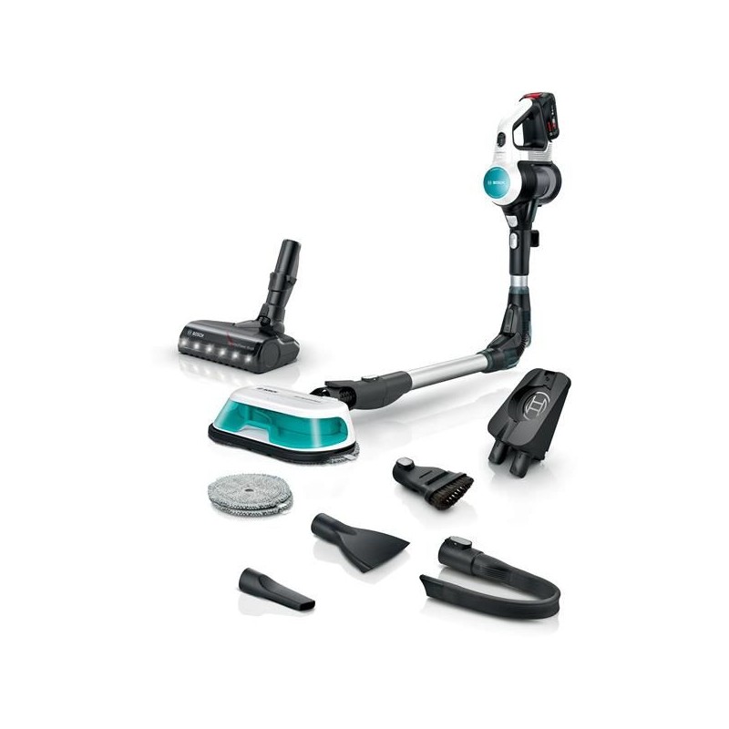 PROMOZIONE Bosch UNLIMITED 7 BIANCO Cod. BCS71HYG4 Scope Elettriche Ricaricabili