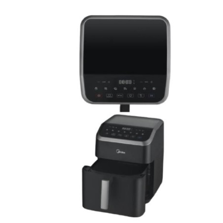 PROMOZIONE Midea FRIGG. AD ARIA 1500W 7L NERO Cod. MAD70000ADK Friggitrici