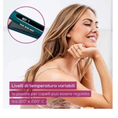 PROMOZIONE Sanitas PIASTRA CAPELLI HS50 Cod. HS50 Piastre Stiracapelli